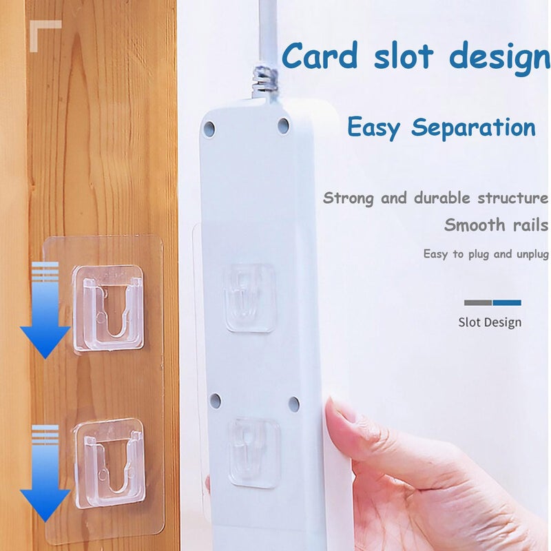 PRAYAS Heavy Duty Hanger Small Sticky Hooks Waterproof OilProof Wall Hook Double Sided Adhesive Wall Hooks Hook Stable Adhesion Hanger for Home PACK of 12 - Image 5