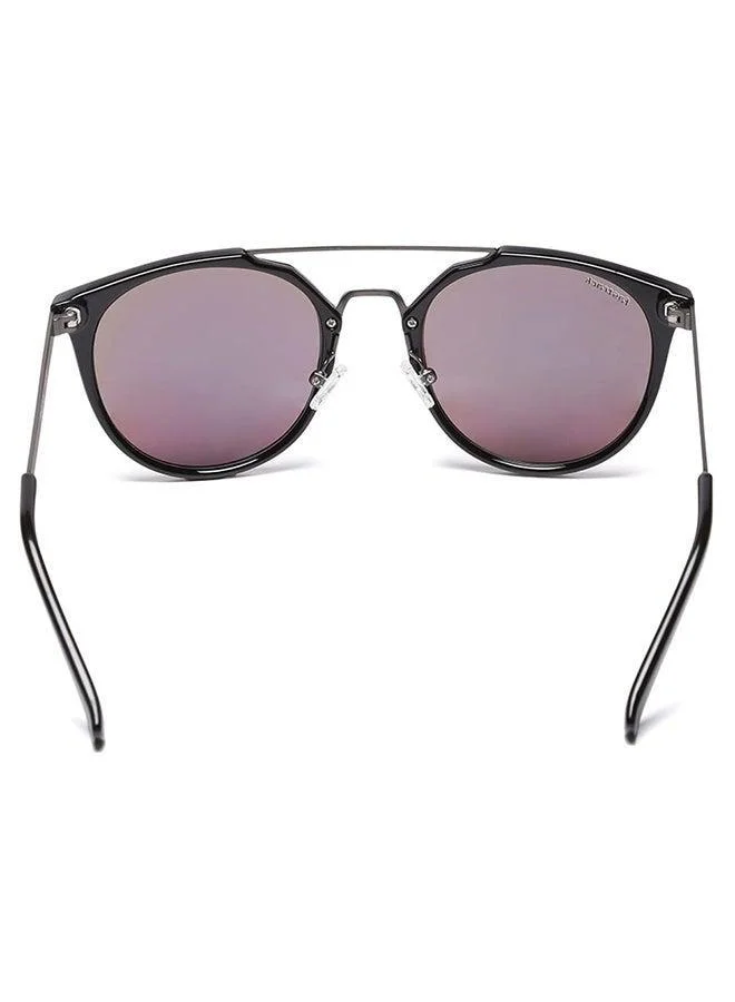 فاستراك Men's نظارات شمسية رجالية بيضاوية سوداء للرجال