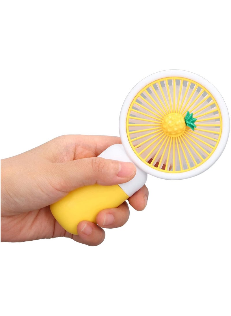 QSHOP ®️ High Speed ​​Mini Handheld USB Fan for Desktop with Phone Holder 1.5W Power Single Speed ​​Mode Perfect for Office, Travel and Makeup Dryer  - Image 3