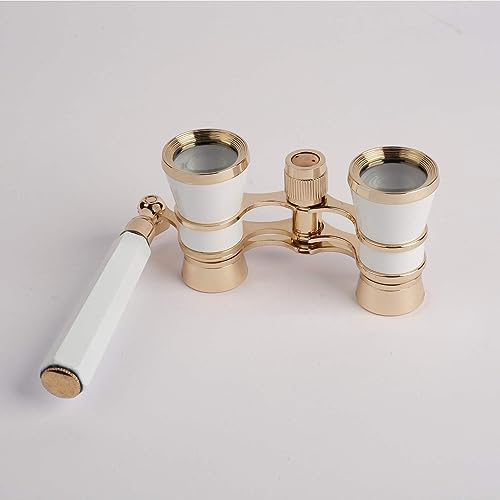 Marsrut Ultra HD 3X25 Opera Theatre Binocular Glasses with Handle White Color Telescope to View Theater Horse Racing Concerts Lightweight Binoculars for Men Women Included Accessory Kit - Image 3