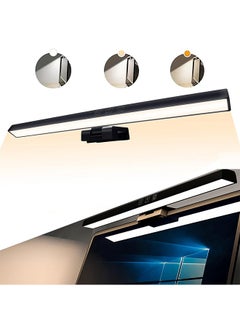 Computer Monitor Lamp,Computer desk light with touch control，3 Color Temperature ，USB LED Light for PC/Office/Gaming/Home