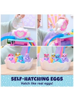 HATCHIMALS Hatchimals Alive, Hatchi-Nursery Playset Toy with 4 Mini Figures in Self-Hatching Eggs, 13 Accessories, Kids Toys for Girls and Boys Ages 3 and up  - Image 2