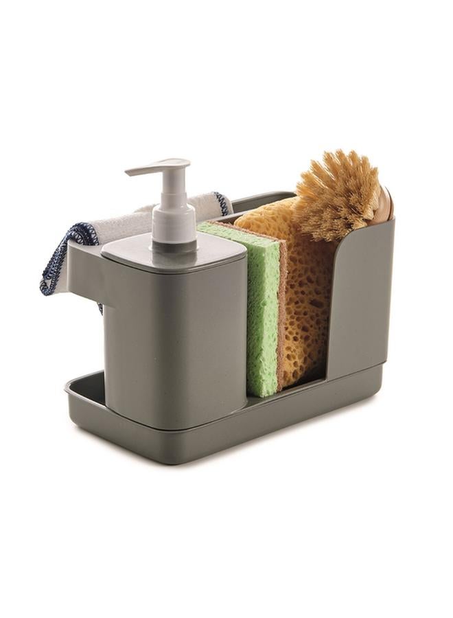 Snips Tidy Up Dish Washing Set With Soap Dispenser Grey 000894 - Image 3
