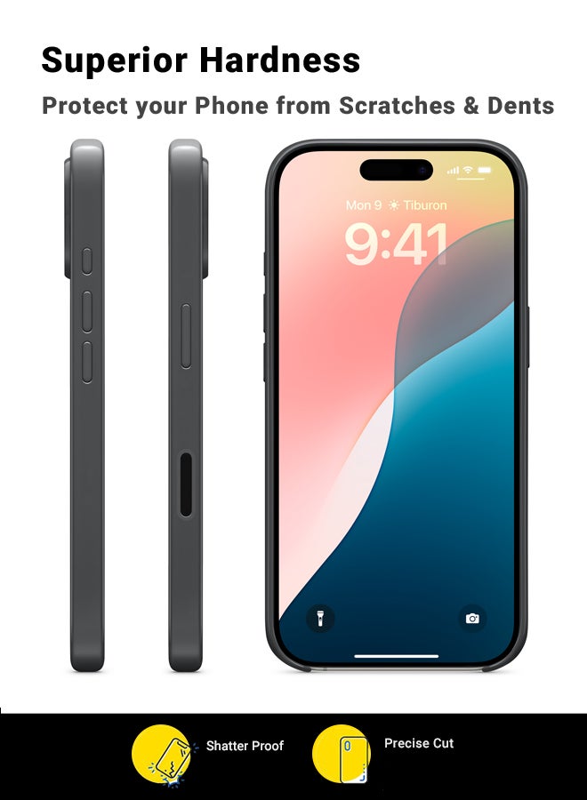 هووانميت حافظة لهاتف أبل آيفون 16 برو ماكس ماج سيف أسود - مغناطيس قوي وعالي الجودة، متوافق مع الشحن اللاسلكي، حماية ضد الصدمات، غطاء مغناطيسي نحيف للغاية مضاد للخدش لهاتف أبل آيفون 16 برو ماكس - Image 5