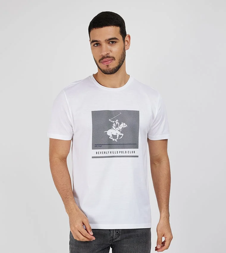 BEVERLY HILLS POLO CLUB Logo Printed Short Sleeves T-Shirt
