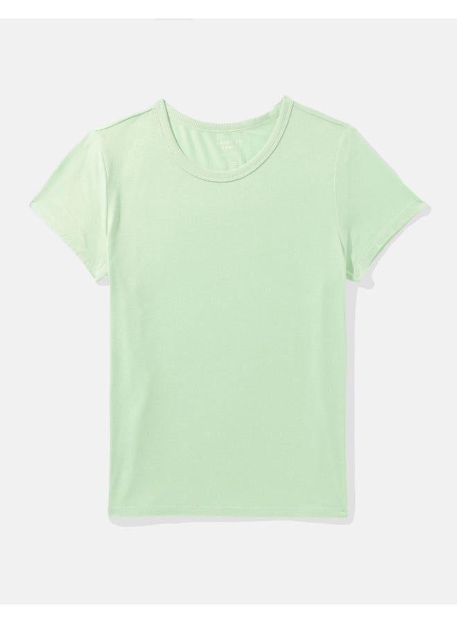 American Eagle Crew Neck Half Sleeve Top - Image 3