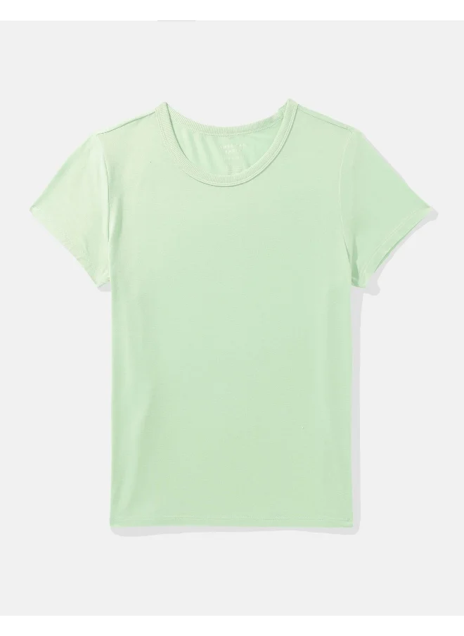 امريكان ايجل Crew Neck Half Sleeve Top