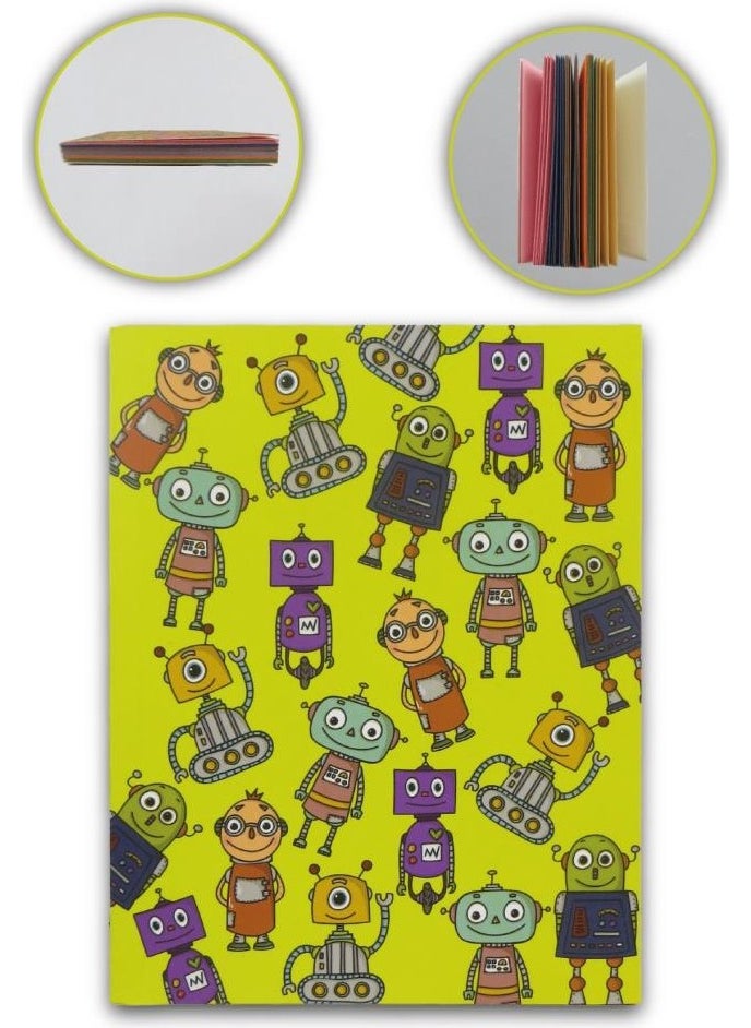 HELLOVE - Small Size Notebook Special Printed Colorful Unlined Notepad for Children - Image 1