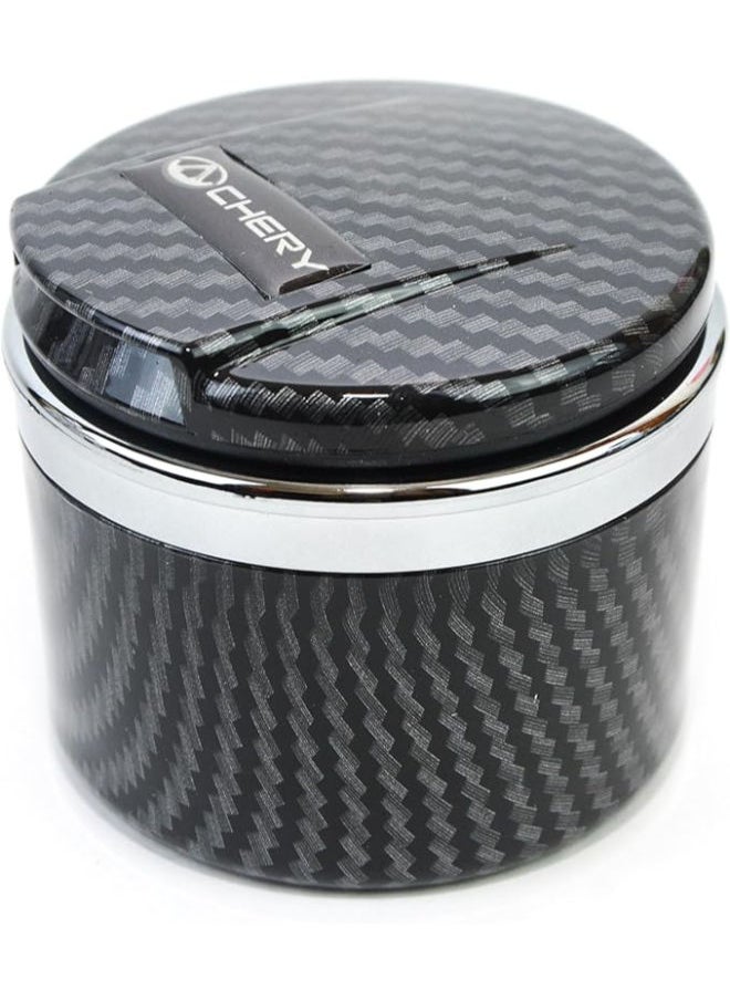 Carbon Car Ashtray with Lid Easy Clean Up with ceramic liner car cup and Blue Led - pzsku/Z30B80A44852B99FC41ABZ/45/_/1729088228/d008983c-7dae-46c8-be7e-423ec7b0662d