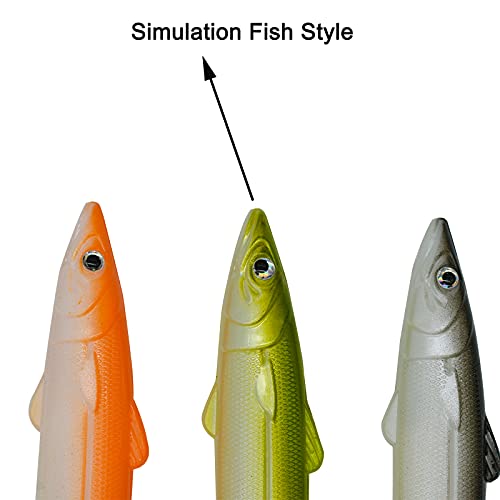Maydahui 6 PCS Fish Ballpoint Pen Creative Novelty Pens Black Ink for School Office Home - Image 3