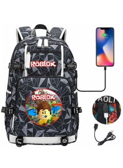 ROBLOX Roblox USB Headset Teen Casual Travel Backpack 