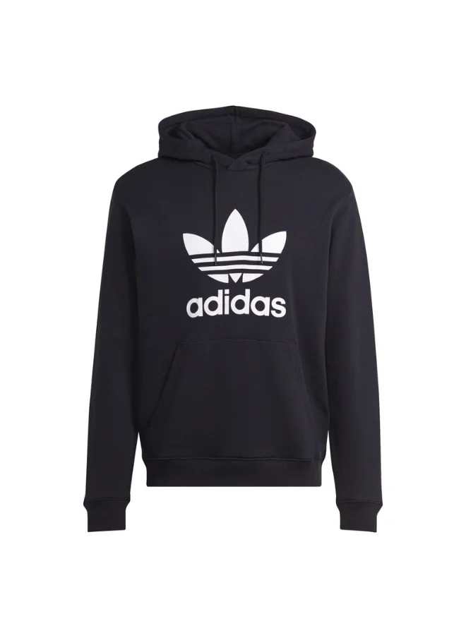 اديداس adidas TREFOIL HOODY Black Originals Men SWEATSHIRTS