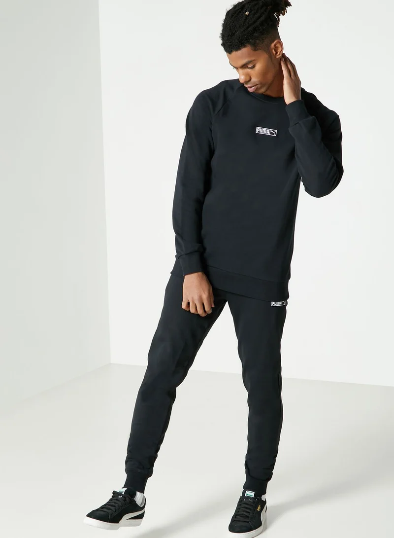 PUMA Classics N.2 Logo Sweatpants