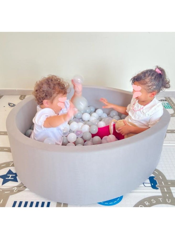مامفاكتوري مسبح كرات للاطفال ناعم،  مقاس 90×30 سم، يشمل 200 كرة - Image 4