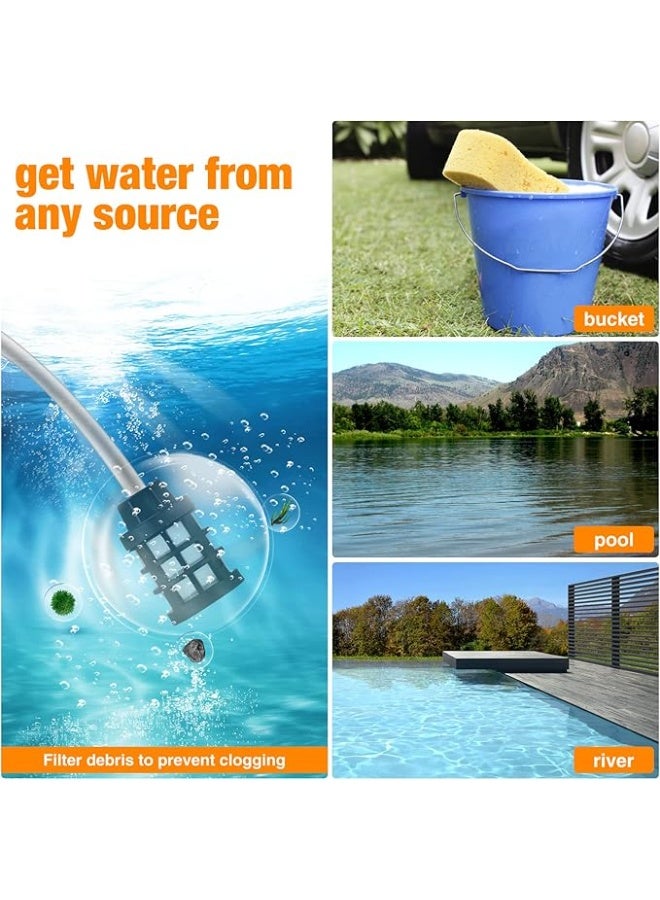 Cordless High-Pressure Power Washer Kit – Portable Handheld Car Washer Gun with 2 Rechargeable Batteries – 5-in-1 Multi-Function Nozzle – Heavy-Duty Cleaning for Cars, Floors, Fences & Garden. - Image 2