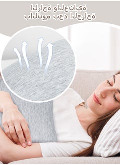 Generic Hysterectomy Recovery Pillow, Post-Surgery Cushion for Abdomen C-Section Tummy Tuck Lumpectomy Myomectomy Patients Must Haves Abdominal Pillow with Pocket (Grey)  - Image 4