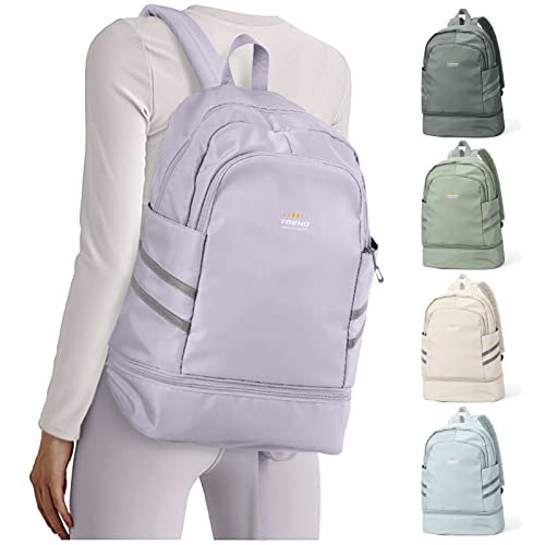 coofay Gym Backpack For Women Waterproof Backpack With Shoe Compartment Lightweight Travel Backpack Sports Backpacks Large Gym Bag - Image 1