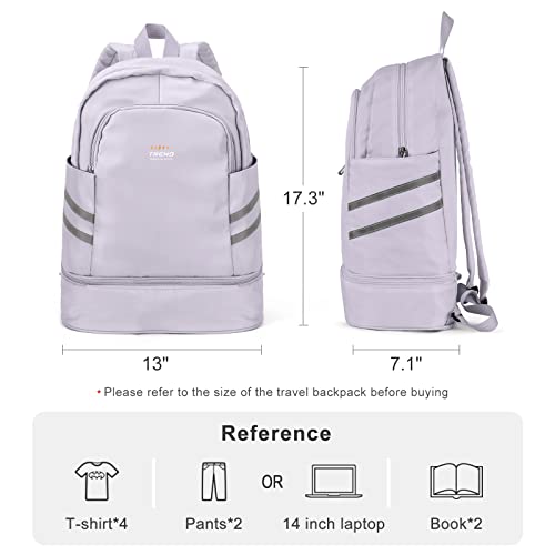coofay Gym Backpack For Women Waterproof Backpack With Shoe Compartment Lightweight Travel Backpack Sports Backpacks Large Gym Bag - Image 2