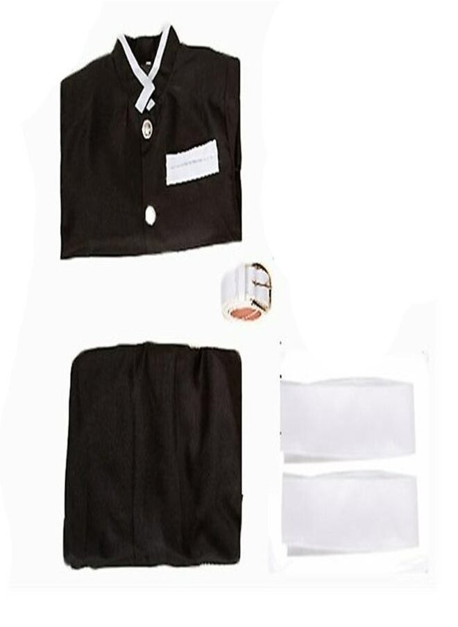 Sakura Anime Toys and Gifts Tanjirou and Giyuu Costume Without Cloak  - Image 1