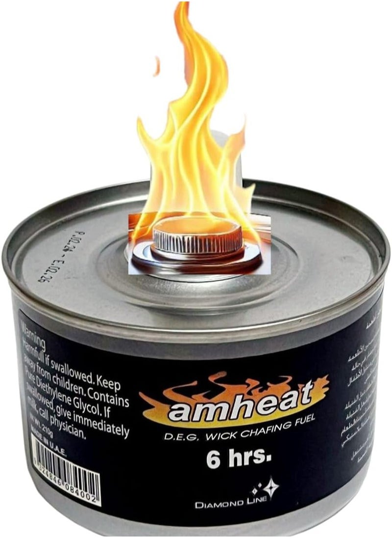 Generic - Heater Flame Can For Buffet Lasts 6 Hours (3pc) - Image 1