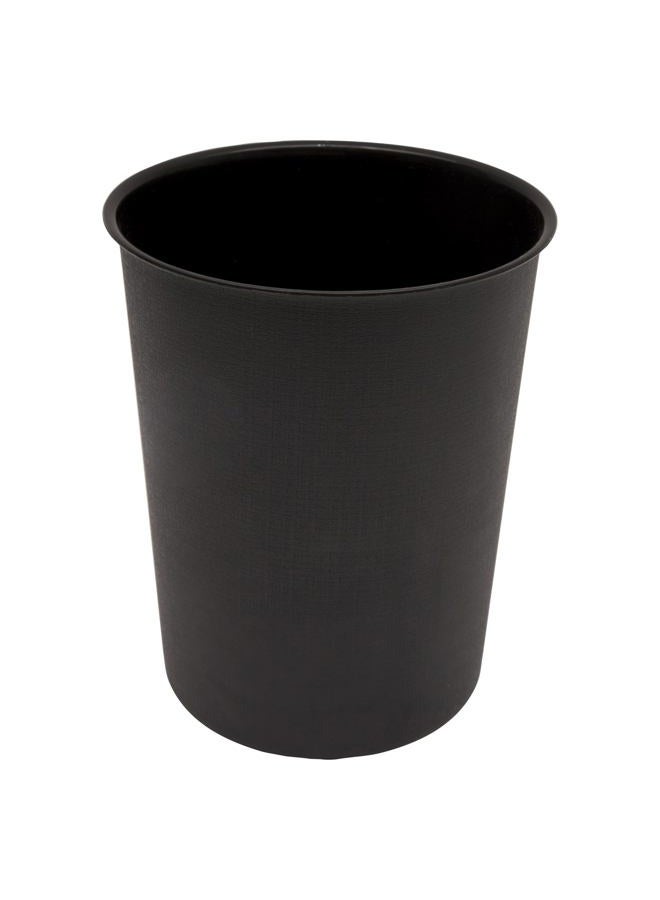 Kenney Storage Made Simple Plastic Waste Basket, Black - Image 1