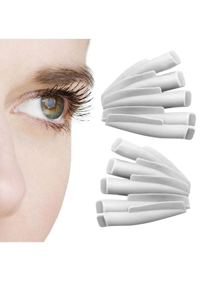 IOLITE 10-Pieces Eyelash Perming Curler Perm Pad Reusable Eyelash Perm Silicone Pads, Lift Rods Makeup Beauty Tool - GJD19 - Image 3