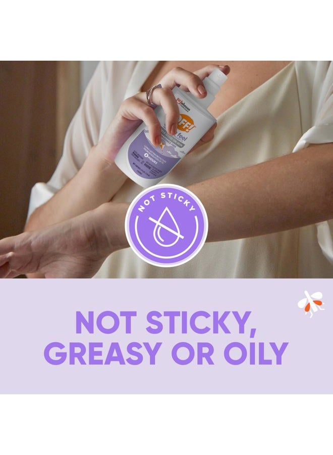 OFF! Clean Feel Insect Repellent Spritz with 20% Picaridin, Bug Spray with Long Lasting Protection from Mosquitoes, Feels Good on Skin, 6 oz - Image 4