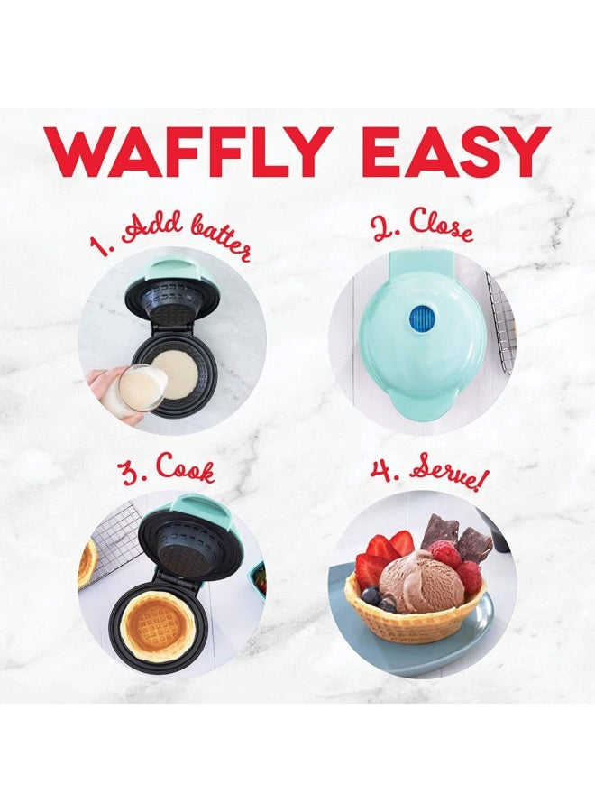 NeeMee Waffle bowl maker, breakfast machine, cake machine, egg tart machine, ice cream machine, egg roll machine - Image 3