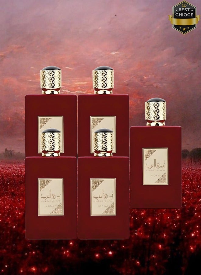 ASDAAF 5 Pieces Ameerat Al Arab Perfume 100ml EDP - Image 1