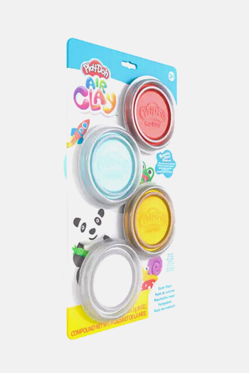 Play-Doh طقم حاويات طين هوائي 4 عبوات، متعدد الألوان - Image 2