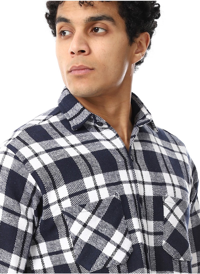 Master Jeans - Men's Long Sleeves Shirt - Wool - Image 1
