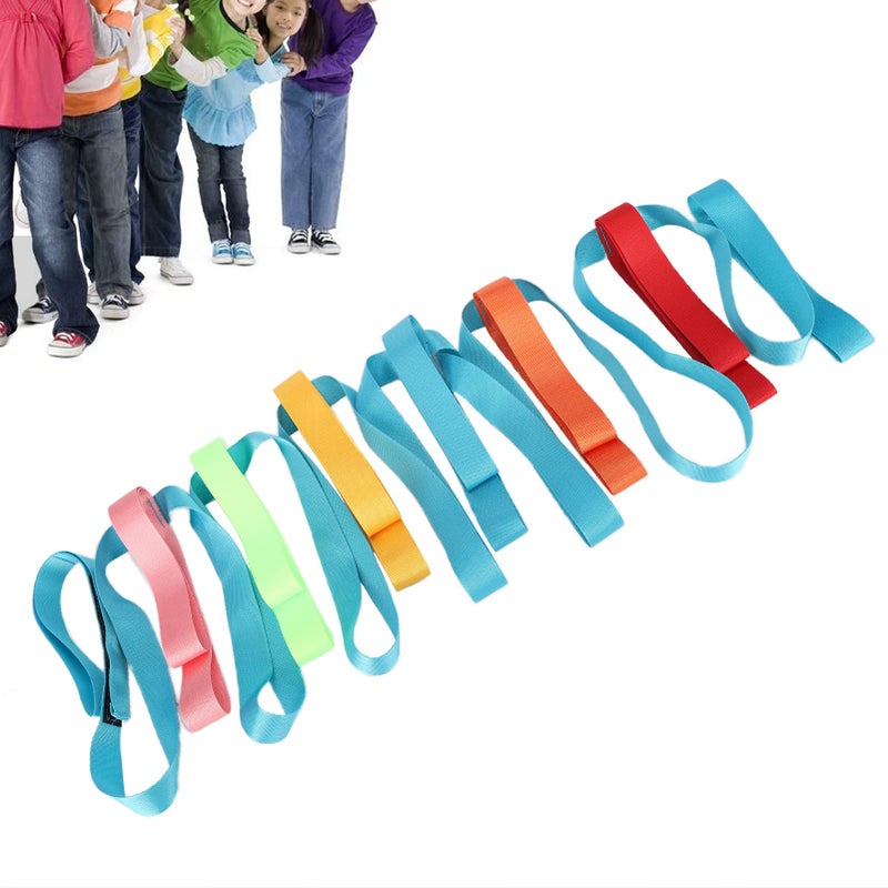 ZJchao Walking Rope, Baby Kids Walking Rope Antiâ€‘lost Colorful Handles Safety Harnesses Leashes Safety Line Rope for Preschool Daycare Walking Harness Child Leash Wrist Leash Harness Walking Leash - Image 1