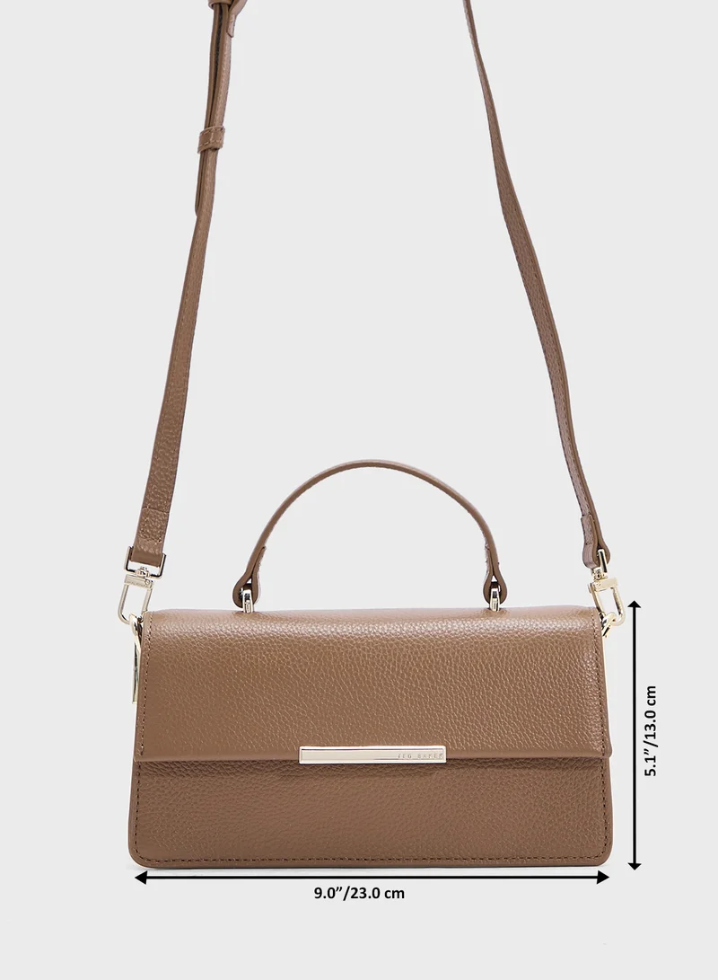 Ted Baker ROSLY Bar Detail Elongated Top Handle Bag
