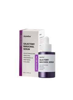 daymellow Galactomy Bakuchiol Serum 1.01fl.oz/30ml, Retinol Face Serum, Niacinamide 2%, Panthenol, Collagen, Wrinkle Care, for Sensitive Skin, Daily Anti-Aging Facial Serum Korean Skincare