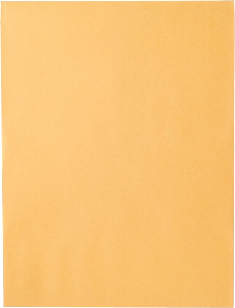 Mead Letter Size Mailing Envelopes, Clasp Closure, All-Purpose 32-lb Paper, 9" X 12", Brown Manila Kraft Envelope, 100 per Pack (CO790) - Image 2