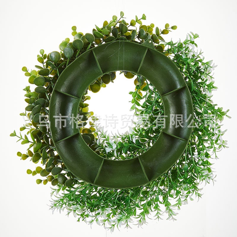 Simulation Garland Nordic Style Christmas Garland Wedding Arrangement Door Hanging Decorative Garland - Image 5