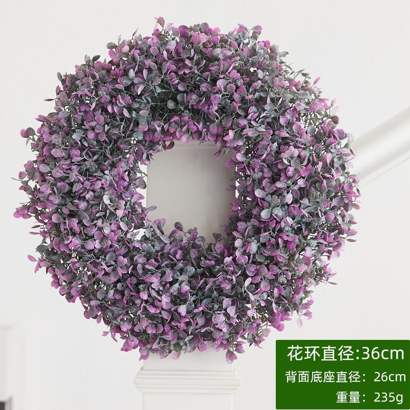 Simulation Garland Nordic Style Christmas Garland Wedding Arrangement Door Hanging Decorative Garland - Image 1