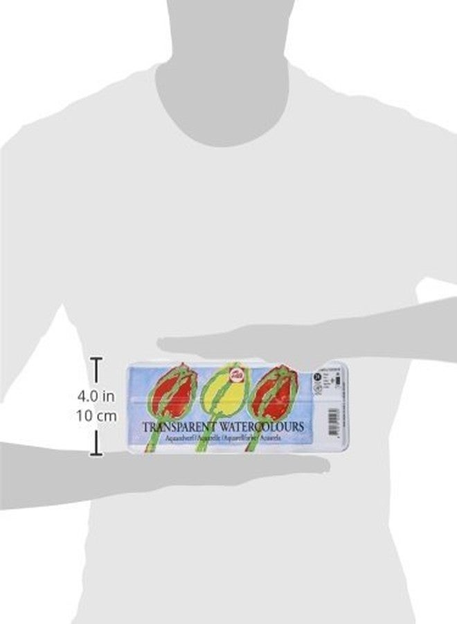 Talens Transparent Watercolor Set of 24 - Image 3