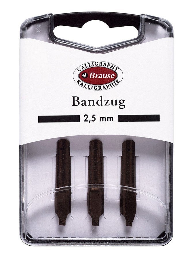 براوز Brause Bandzug Nibs 2.5 ملم 3 قطع/صندوق - Image 1