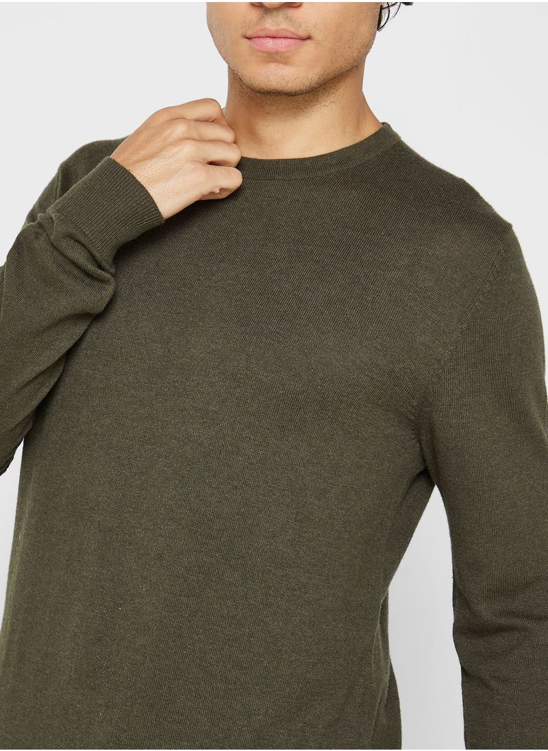 JACK & JONES - Essential Crew Neck Sweatshirt - Image 1