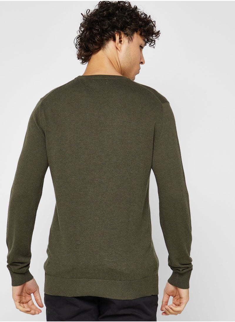 JACK & JONES - Essential Crew Neck Sweatshirt - Image 1
