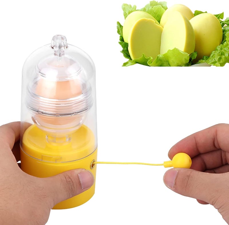 klarako Egg Scrambler Silicone Egg Shaker White Yolk Mixer Golden Egg Maker Kitchen Cooking Tools for Making Hard Boiled Eggs - Image 1