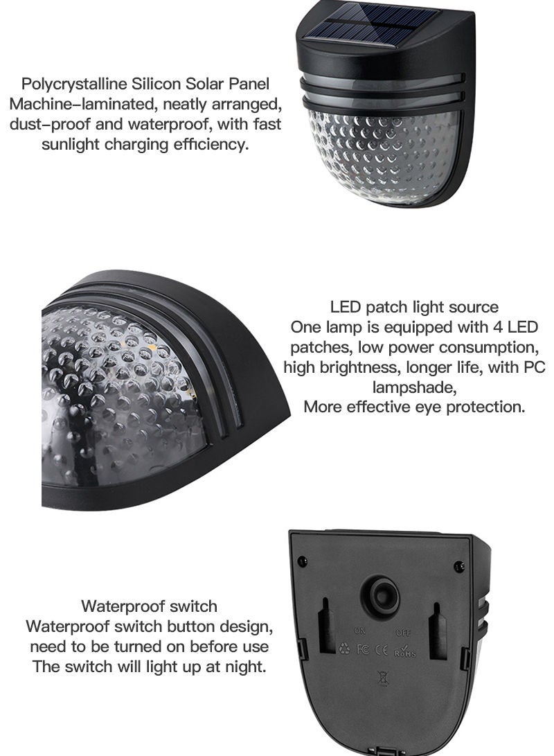 Sharpdo ضوء شمسي خارجي منزلي مقاوم للماء بالاستشعار - Image 4