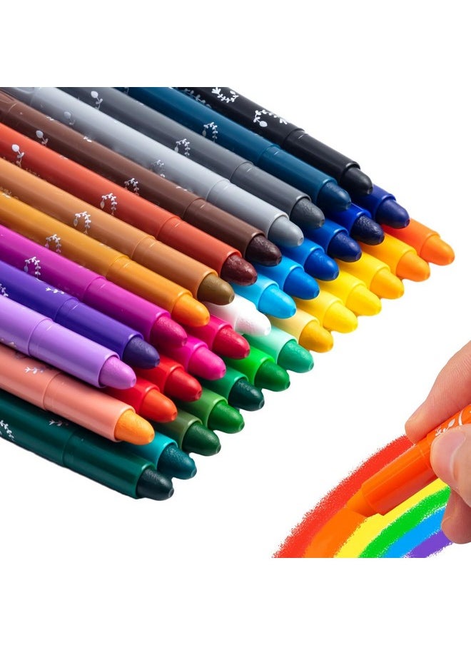 M&G M&G 36 Colors Solid Tempera Paint Sticks for Kids, Washable Non-toxic, Quick Drying, Works Great on Paper Wood Glass Ceramic Canvas, Paint for Kids and Toddlers  - Image 1