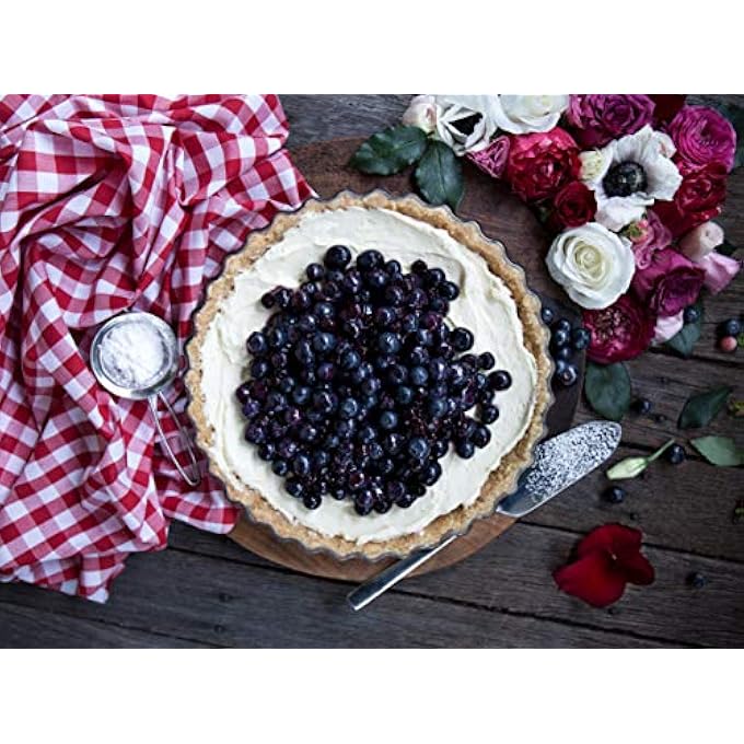 rayihni Ocuisine 14L Glass Flan Dish  Borosilicate Glass Oven Safe French Craftsmanship - Image 4