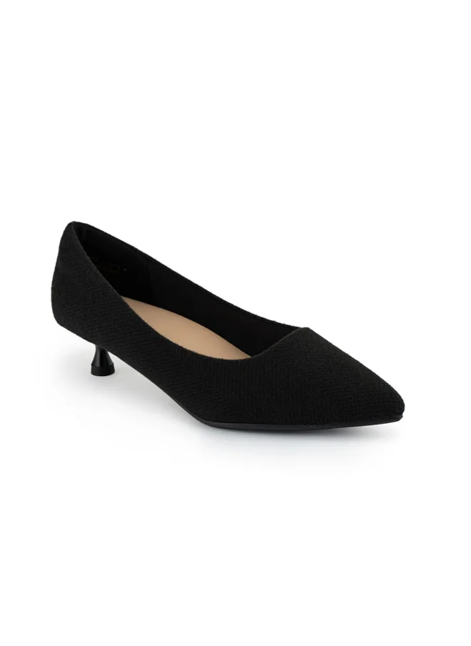 Vincci Women Pointed Toe Mid Heel Pumps