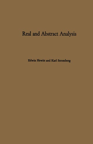 Real and Abstract Analysis: A Modern Treatment of the Theory of Functions of a Real Variable - pzsku/Z30BB12C37783369A85FCZ/45/1749041432/1333add7-7fef-4e2f-b0f6-b9cd29e1c77f