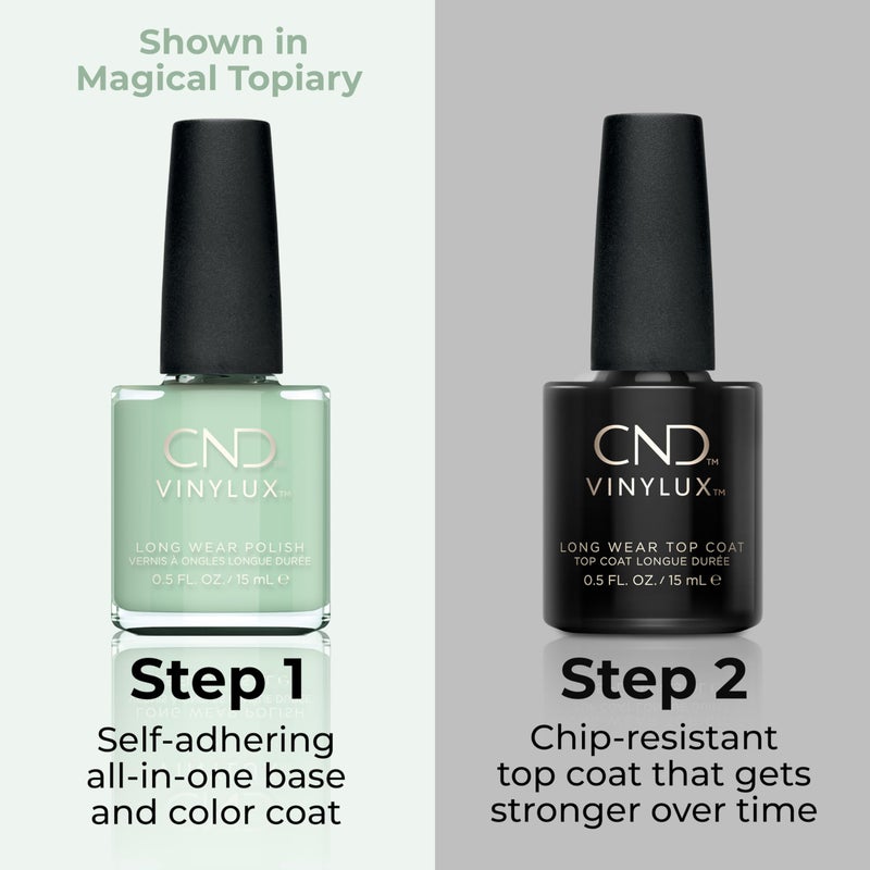 CND Vinylux Longwear Green Nail Polish, Gel-like Shine & Chip Resistant Color, Olive Grove, 0.5 fl. oz - Image 4