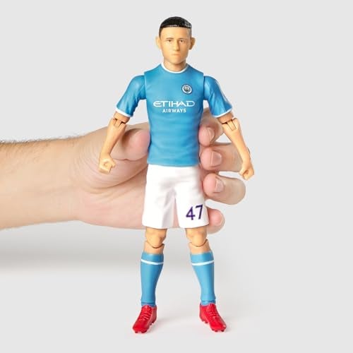 Sockers Banbo Toys Manchester City F.C. Phil Foden 8" Collectible Soccer Action Figure - Image 2