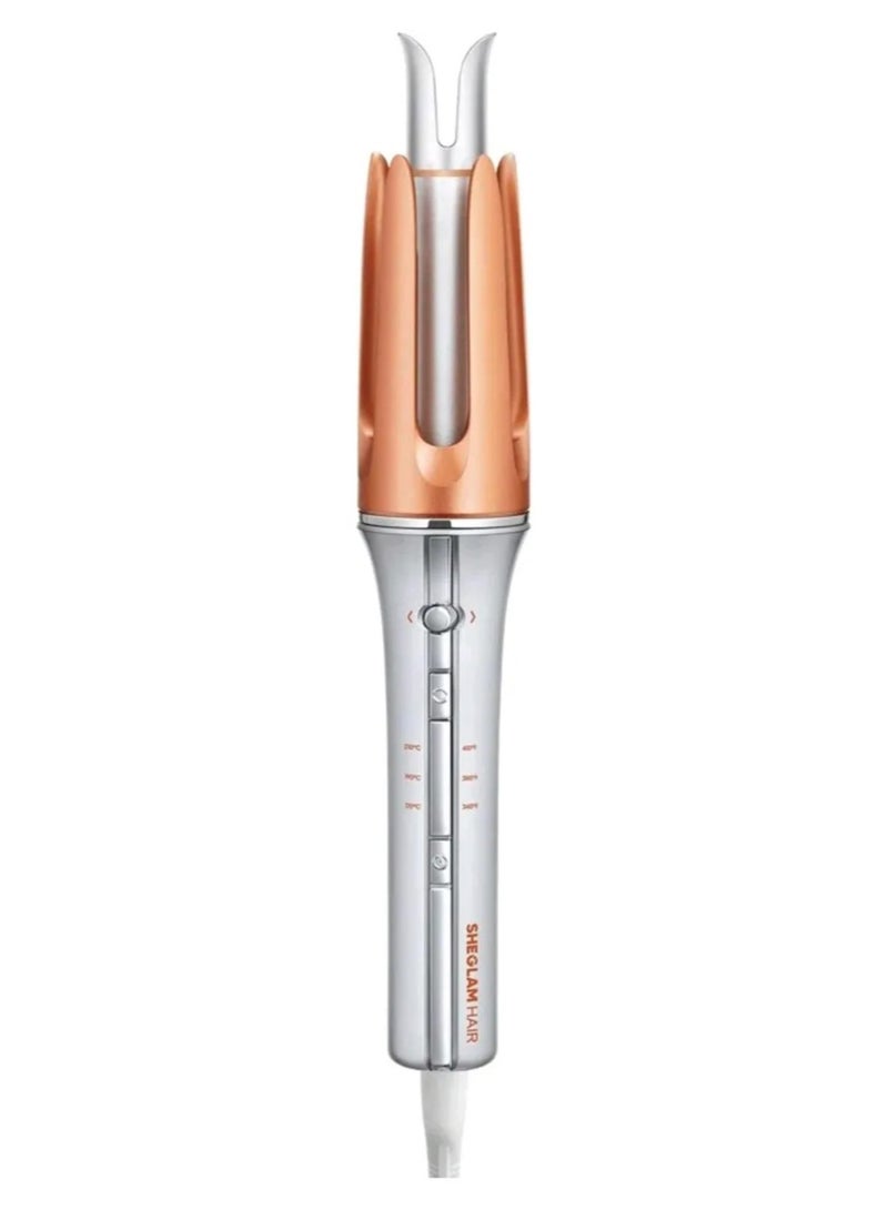 It Curl One Touch 25mm Automatic Hair Curler | Fast Heating Curling Iron with Ceramic Coated Barrel | One-Button Operation with Left/Right Rotation | Anti-Tangle & Anti-Scald Design | Instant Curls for All Hair Types – Safe & Travel-Friendly - Image 1